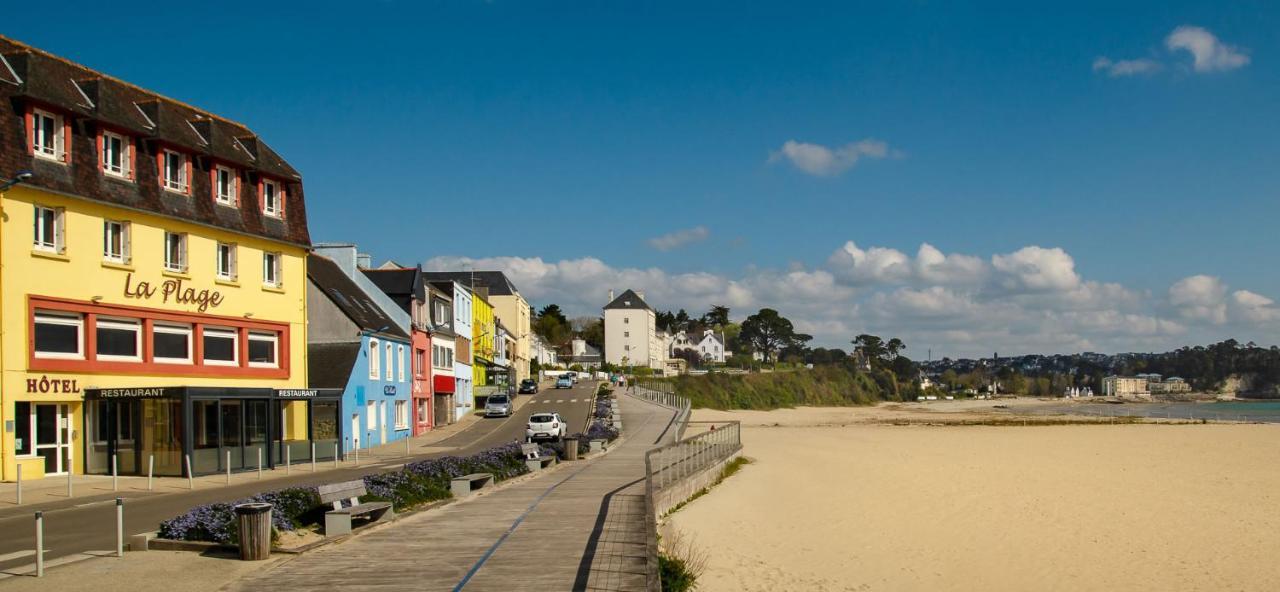 Hotel & Restaurant De La Plage Crozon Esterno foto